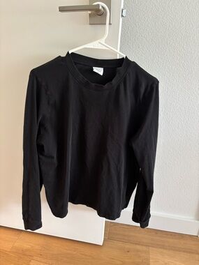 Outdoor Voices Black Crewneck Tee
